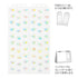 Midori Seal Collection FLOWERS CALENDAR Series MEDIUM Size Planner Stickers Movable Stickers Notebook Stickers Coordinate Stickers | 2599