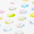 Midori Seal Collection RESIN 3D CIRCLES Rainbow Dots Planner Stickers 3D Stickers Puffy Stickers Clear Stickers Rainbow Stickers | 2528