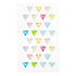 Midori Seal Collection RESIN 3D TRIANGLES Rainbow Triangles Planner Stickers 3D Stickers Puffy Sticker Clear Stickers Rainbow Sticker | 2529