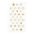 Midori Seal Collection RESIN 3D STARS Planner Stickers 3D Stickers Puffy Stickers Clear Stickers Rainbow Stickers | 2525