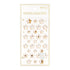 Midori Seal Collection RESIN 3D STARS Planner Stickers 3D Stickers Puffy Stickers Clear Stickers Rainbow Stickers | 2525