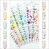 Midori Seal Collection BLUE Color Series Planner Stickers Movable Stickers Notebook Stickers Coordinating Stickers | 2597 BEIGE