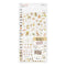 Midori Seal Collection BLUE Color Series Planner Stickers Movable Stickers Notebook Stickers Coordinating Stickers | 2597 BEIGE
