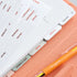 Plepic THUMBNAIL INDEX STICKERS Index Tabs Monthly Index Tabs Weekly Index Tabs Daily Index Tab Self-Adhesive Tabs Planner Index Sticker