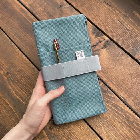 BLUE Yamamoto Ro-Biki NOTE Canvas Cover GA008 | 2023 New Series