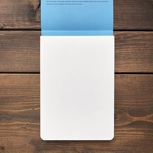 Yamamoto A5 SANZEN TOMOE RIVER 52gsm Blank Writing Pad Tomoe River Memo Pad Tomoe River Notebook Tomoe RIver Flip Pad | 148 X 210mm