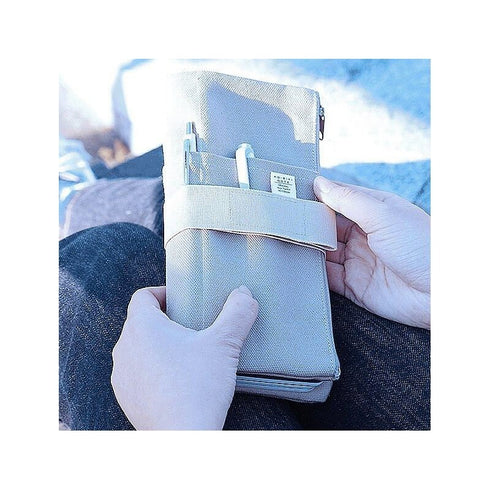 BLUE Yamamoto Ro-Biki NOTE Canvas Cover GA008 | 2023 New Series