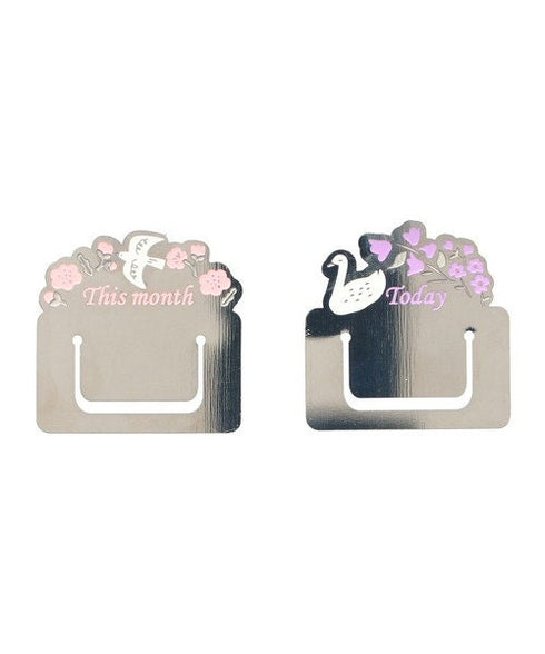 Mark's DOG Index Clips Stainless Steel Bookmark Clip Page Clip Bookmarker Clip Bookmark Clip Index Tab
