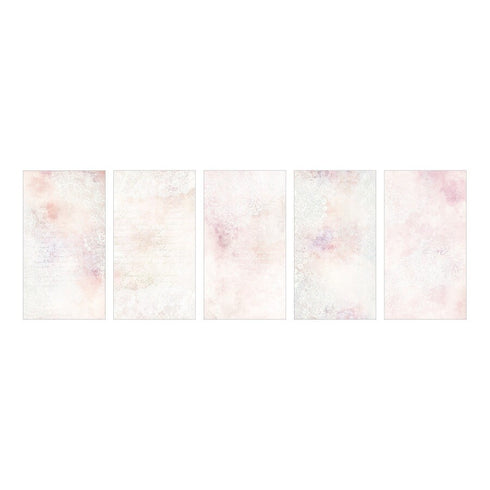 MU Lifestyle PINK Ethereum Dyeing Tracing Paper Ephemera Vellum Paper Watercolor Paper Translucent Paper Planning Paper | DTP-019