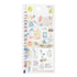 STATIONERY Midori Seal Collection Two Sheets Planner Stickers Calendar Stickers Planning Stickers Rainbow Stickers | 2640