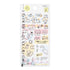 CUTE MOTIF Dog Puppy Squirrel Midori Seal Collection Two Sheets Planner Stickers Calendar Stickers Planning Stickers Rainbow Stickers | 2644