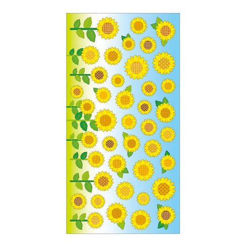 Mindwave 2023 Collection SUNFLOWER Seals Kiji Shoji Seals Washi Stickers Seals Bujo Stickers Scrapbooking Stickers | 81206