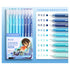 GREY SKETCH SET Languo Color Gel 6 Pen Set 0.6mm Black Out Planning Pen Set Fine Point Set | 6 Pens