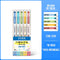 Dianshi NO SMEAR STONE Color Highlighter Set Refillable Highlighter Set Eco-Conscious Seven Series 4 Pen Set | Ds-834