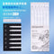 WHITE High Gloss Languo Color Gel 6 Pen Set 0.6mm Anime Pen Manga Pen Black Out Planning Pen Set Fine Point Set | 6 Pens