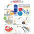 BLUE Kokuyo DOTLINER STAMP Strong Adhesion Compact Acid-Free Refillable Glue Tape Photo Glue Acid-Free Glue | DM460-08