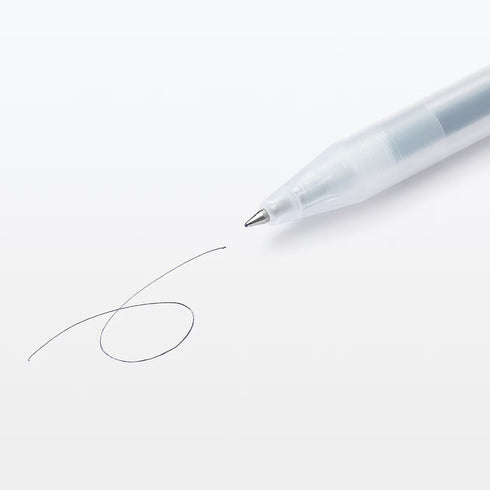 ORANGE MUJI Japan Knock Gel Ink Retractable Type Ballpoint Pen 0.3mm Muji Gel Pen Smooth Gel Pen Artist Pen Anime Pen Fine Line | 0.3mm