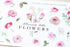 MU Lifestyle Print-On Stickers Pink Flowers Pink Rose Pink Bouquet Rub-On Stickers Transfer Stickers Translucent Sticker | 243