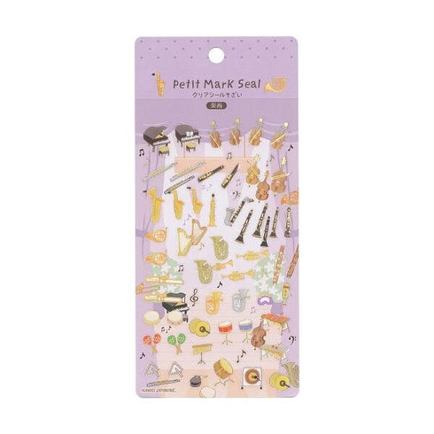 Kamio Japan Petit Mark Musical Instruments Clarinet Saxophone Piano Petit Mark Stickers | 214462