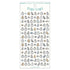 Mind Wave TINY TINY PENGUIN Stickers Penguin Stickers Sea Life Stickers Arctic Stickers Clear Stickers Seals Bujo Sticker | 81861