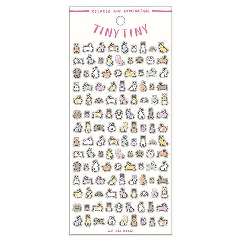 Mind Wave TINY TINY DOG Stickers Puppy Stickers Poodle Stickers Collie Stickers Terrier Stickers Clear Stickers Seals Bujo Sticker | 81860