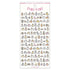 Mind Wave TINY TINY PENGUIN Stickers Penguin Stickers Sea Life Stickers Arctic Stickers Clear Stickers Seals Bujo Sticker | 81861