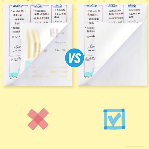 Dianshi NO SMEAR OCEAN Color Highlighter Set Refillable Highlighter Set Eco-Conscious Seven Series 4 Pen Set | Ds-834