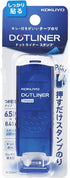 BLUE Kokuyo DOTLINER STAMP Strong Adhesion Compact Acid-Free Refillable Glue Tape Photo Glue Acid-Free Glue | DM460-08
