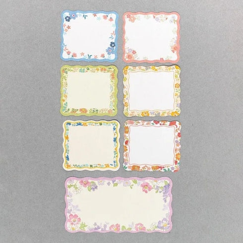 NB Co., Ltd Japan Flower Border Flower Frame Colored Paper Flake Sticker Paper Stickers Color Flake Seals Embellishment Sticker | 2564114