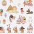 Kamio Japan Petit Mark Egyptian Sticker Pharoah Sticker Pyramid Stickers Sphynx Petit Mark Stickers | 214462