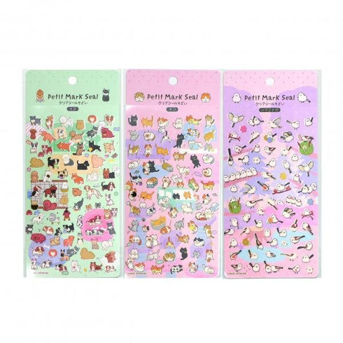 Kamio Japan Petit Mark Dog Cat Shiba Inu Pets Goldfish Calico Cat Void Cat Petit Mark Stickers | 214465