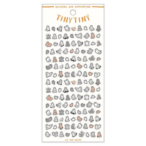 Mind Wave TINY TINY DOG Stickers Puppy Stickers Poodle Stickers Collie Stickers Terrier Stickers Clear Stickers Seals Bujo Sticker | 81860