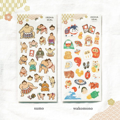 Mind Wave IROHA WHITE-TAILED Tit Stickers Bird Birdies Whit-Tailed Nature Wildlife Clear Stickers Seals Bujo Sticker | 81871