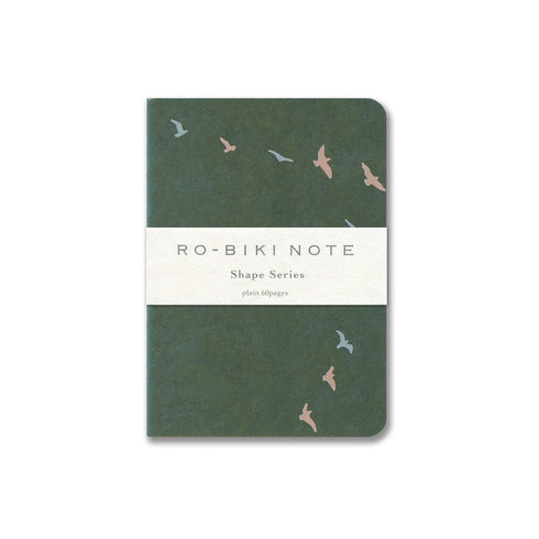 Yamamoto FLYING BIRDS Ro-Biki Notebook Shapes Series 5mm Dot Grid Series 3.5" x 4.9" | GA082