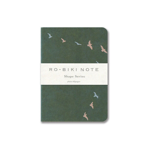Yamamoto FLYING BIRDS Ro-Biki Notebook Shapes Series 5mm Dot Grid Series 3.5" x 4.9" | GA082