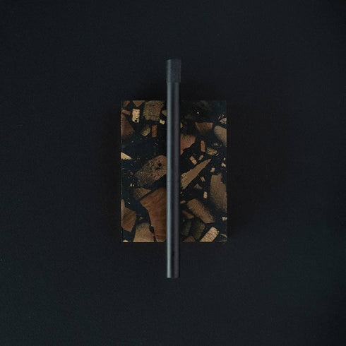 BLACK LUMOS WRITE Refillable Fineliner & Brush Pen Anodized Aluminum Fill With Your Ink Refillable 11 Tip Sizes 0.1mm To Brush Eco-Friendly