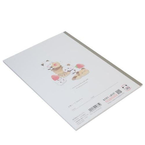 MOCHI-PAN KAMIO B5 MochiMochi Notebook 6mm Ruled Notebook B5 Notebook MochiMochi Notebook 6mm Lined Notebook