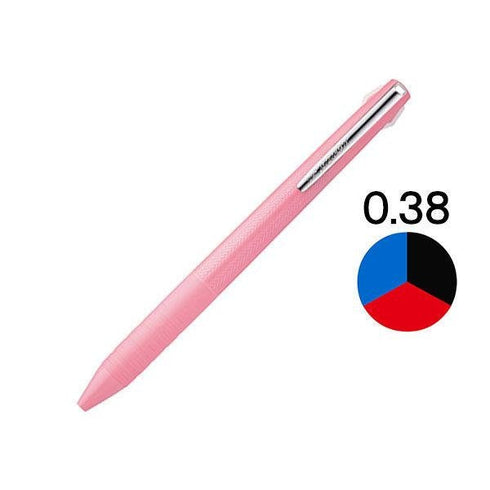 BABY Pink Uni Jetstream 3 LIMITED Edition 0.38mm 3&1 3 Color 0.38mm Ballpoint Multi Pen Pen Body Knock Multi-Body | SXE3-JSS-38
