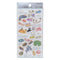 SEA SLUGS Kamio Japan Stickers Adult Visual Dictionary Sea Cucumbers Sea Life Bottom of the Sea GOLD Foil Stickers | 215282