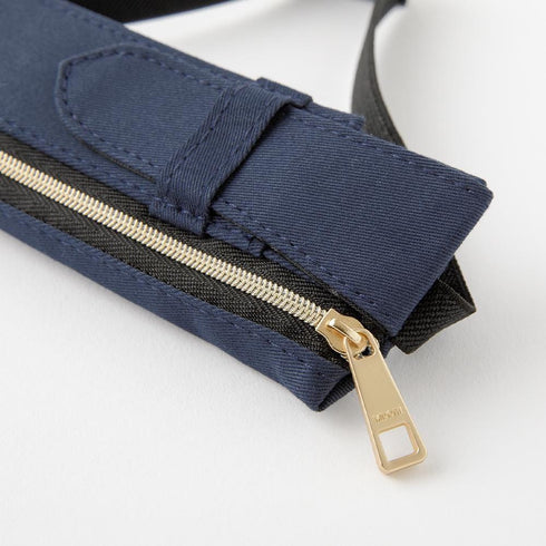 NAVY Midori Book Band Pen Case B6 - A5 Midori Pen Case Navy Midori Pen Case Canvas Pen Case Adjustable Midori Adjustable Pencil Case