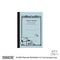 APICA BLUE A7 Peanuts CD Note Notebook Tiny Notebook Small Notebook Itty-Bitty Dream Book Mini-Notebook | 30 Sheets