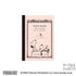 APICA GLASS Green A7 Peanuts CD Note Notebook Tiny Notebook Small Notebook Itty-Bitty Dream Book Mini-Notebook | 30 Sheets