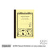 APICA YELLOW A7 Peanuts CD Note Notebook Tiny Notebook Small Notebook Itty-Bitty Dream Book Mini-Notebook | 30 Sheets