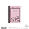 APICA PINK A7 Peanuts CD Note Notebook Tiny Notebook Small Notebook Itty-Bitty Dream Book Mini-Notebook | 30 Sheets