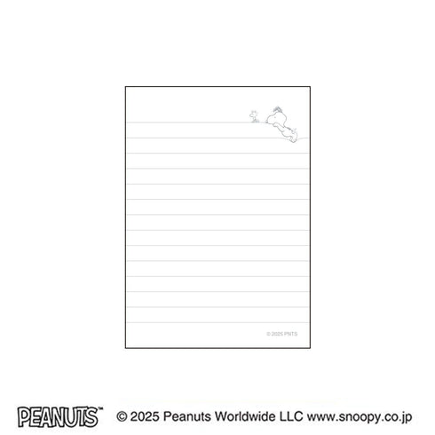 APICA PINK A7 Peanuts CD Note Notebook Tiny Notebook Small Notebook Itty-Bitty Dream Book Mini-Notebook | 30 Sheets