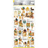 Kamio Japan Stickers EGYPTIAN PHARAOHS Adult Visual Dictionary Egyptian Gods Tutankhamun Imhotep Kheper Osiris GOLD Foil Stickers | 701403