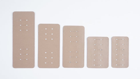 Moterm Personal/Personal Wide Size Ring Protector Double-Sided Genuine Leather Rings Planner Accessory for Preventing Rings Mark