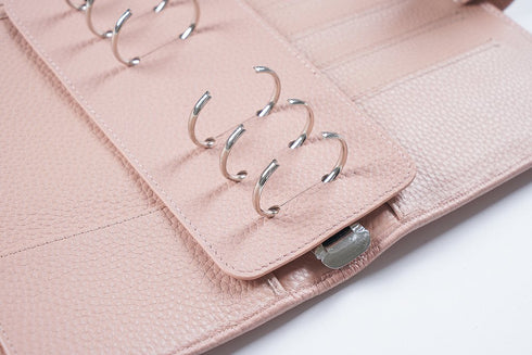 Moterm Personal/Personal Wide Size Ring Protector Double-Sided Genuine Leather Rings Planner Accessory for Preventing Rings Mark