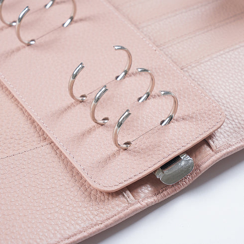 Moterm Personal/Personal Wide Size Ring Protector Double-Sided Genuine Leather Rings Planner Accessory for Preventing Rings Mark