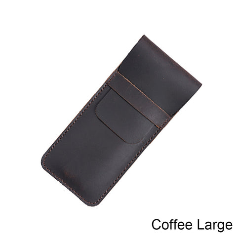 Moterm Leather Pen Case Pencil Case Travel Case